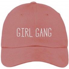 Girl Gang Funny Empowerment Saying Pink Baseball Cap Hat Adjustable Unisex Gift  eb-46361828